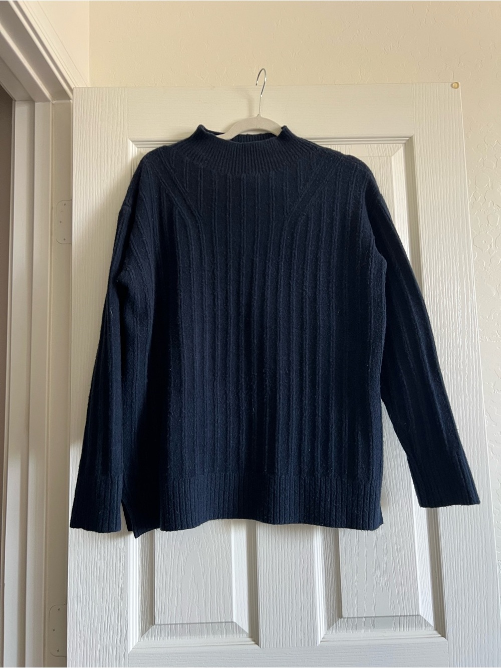 lululemon athletica Ribbed Mock Neck Sweater - Dark Navy